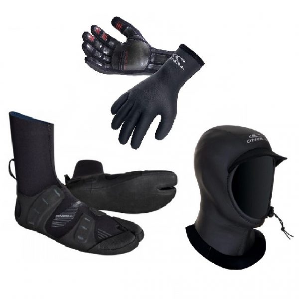 O'Neill Neoprene Accessories package - Boots, Gloves & Hood