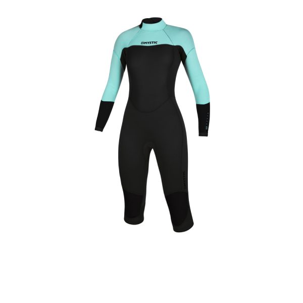 Mystic Brand Womens 3/2 Longarm Shortleg BackZip Wetsuit 2020