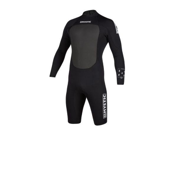 Mystic Brand Mens 3/2 Longarm Shorty BackZip Wetsuit 2020