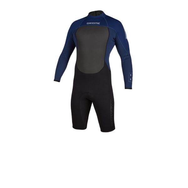 Mystic Brand Mens 3/2 Longarm Shorty BackZip Wetsuit 2020 - Image 3