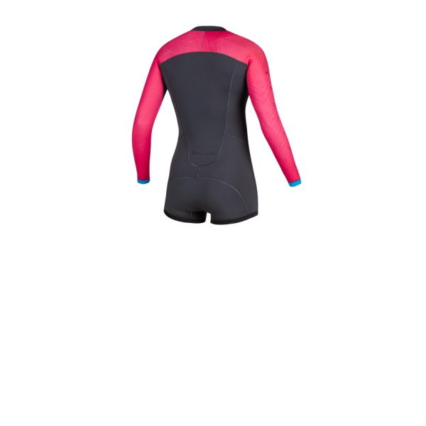 Mystic Diva Womens 2/2 Longarm Shorty FrontZip Wetsuit 2020 - Image 3