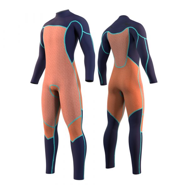 Mystic Majestic Mens 3/2 FrontZip Wetsuit 2021 - Image 4