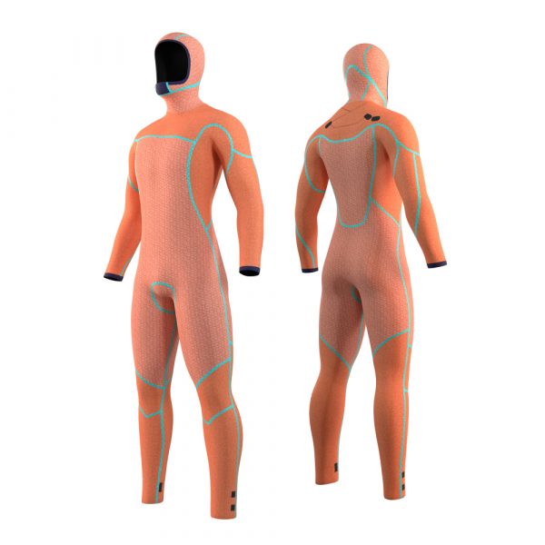 Mystic Voltt Hooded Mens 6/4/3 FrontZip Wetsuit 2023 - Image 3