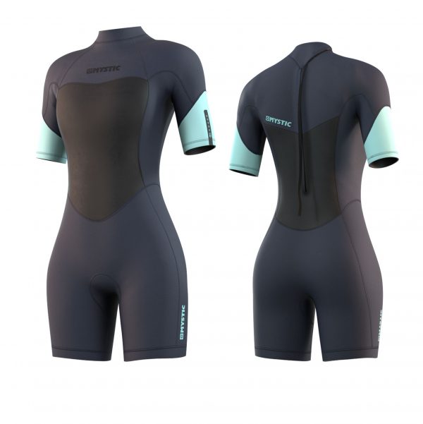 Mystic Brand Womens 3/2 Shorty BackZip Wetsuit - Image 3