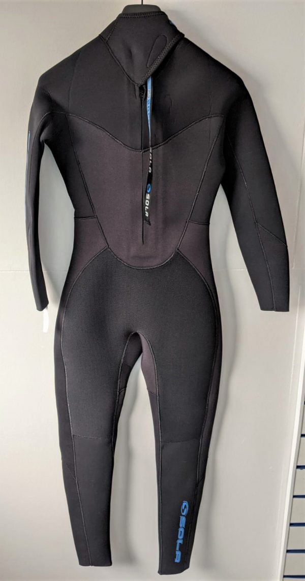 Sola Womens 5/4 BackZip Wetsuit - Image 3