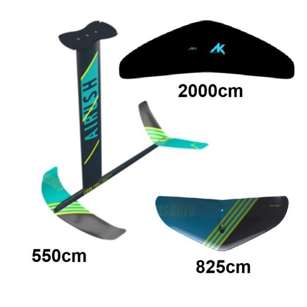 Airush Core Foil 550 + 825 + 2000cm² Wings