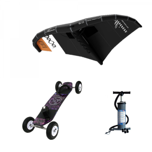Airush Go/Shinn Resurector & MBS Colt 90 landboard Package