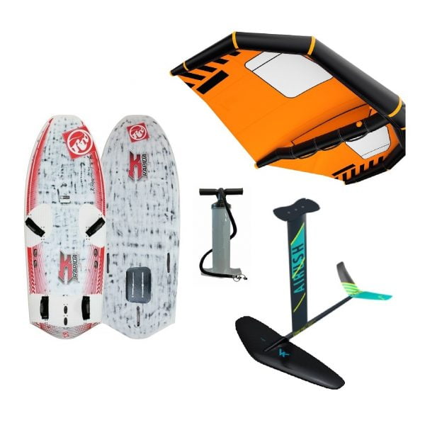 RRD Evo Wing, Rapida Board & Airush/AK Wing Foil Package - Best Value