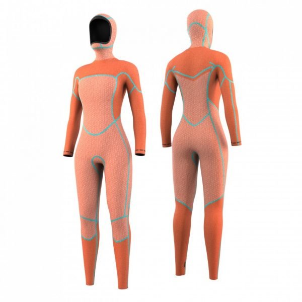 Mystic Gem 6/4/3 Womens FrontZip Wetsuit 2023 - Image 2
