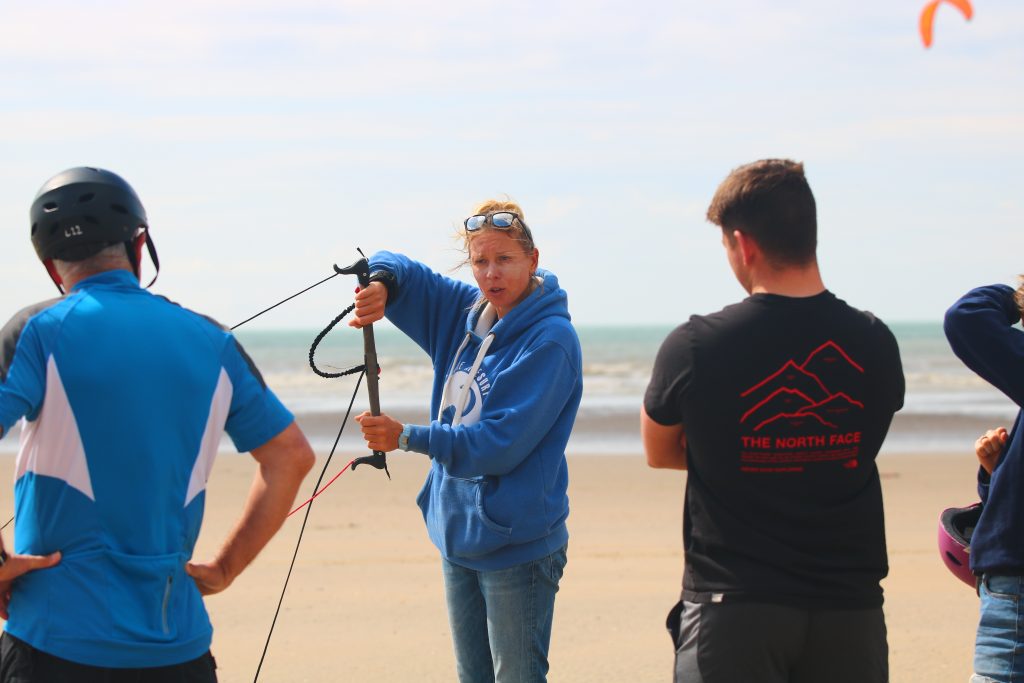 Session one kitesurfing lesson