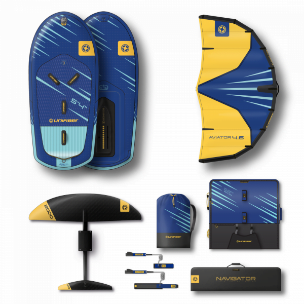 Unifiber Impulse 6'0 Board & Wing Foil Package