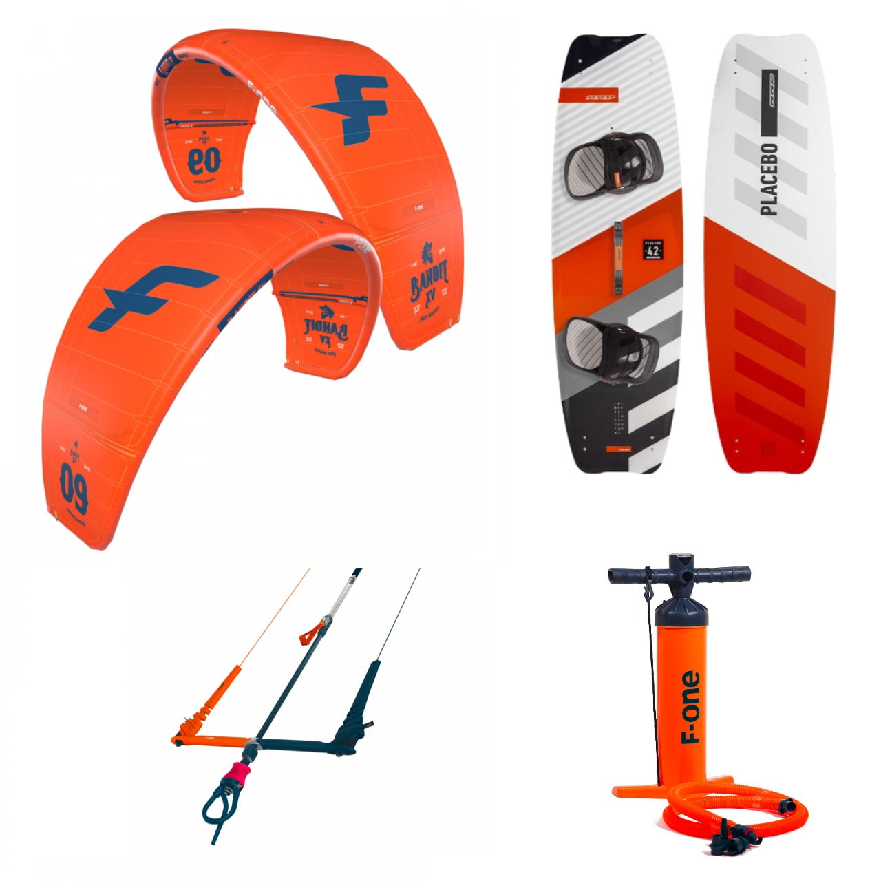 F-one Bandit 2022 Full Equipment Package - The Kitesurf Centre