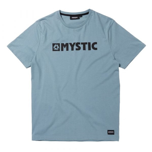 Mystic - Brand Tee - Grey Blue
