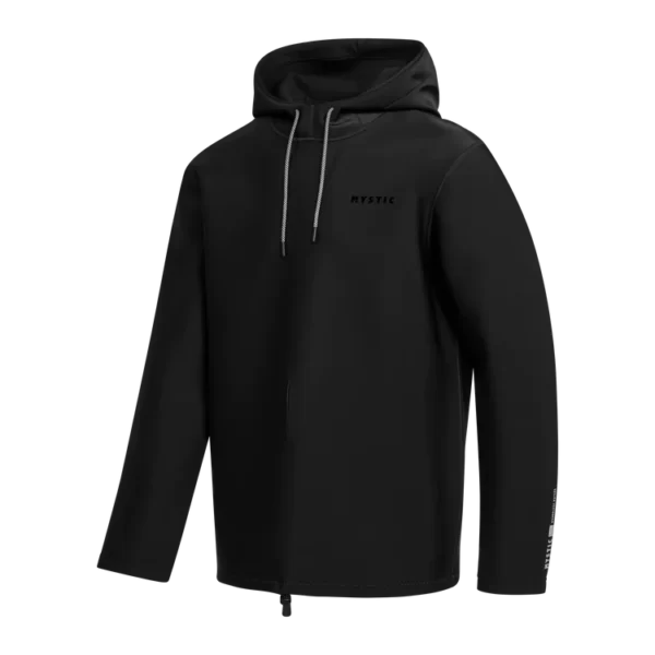 mystic haze neoprene hoody front black