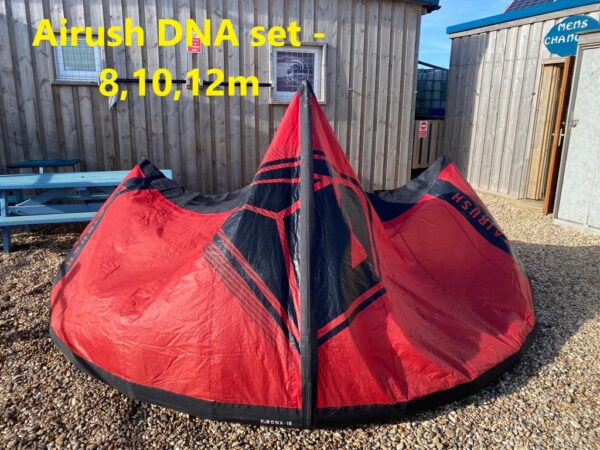Airush DNA set - 8,10 & 12m