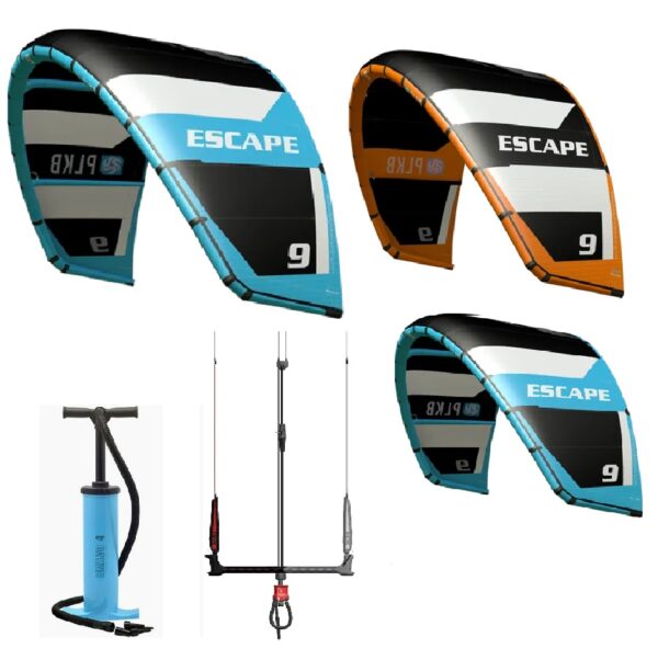 Peter Lynn Escape V8 - Package: 6, 8 & 10m with pump
