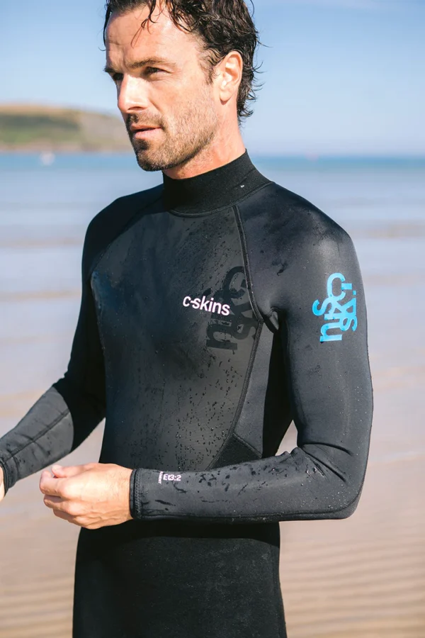 C-Skins Men’s Element 3/2 Steamer Back Zip Wetsuit 2025  - Image 2