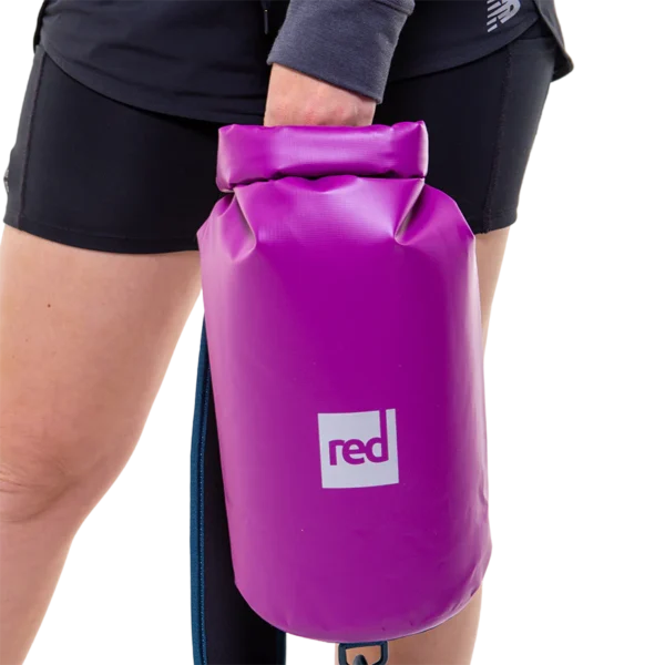 RED Waterproof Roll Top 10L Dry Bag