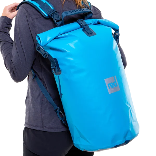 RED Waterproof Roll Top Dry Bag Backpack