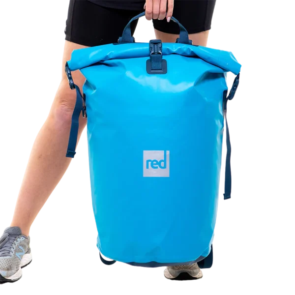RED Waterproof Roll Top Dry Bag Backpack