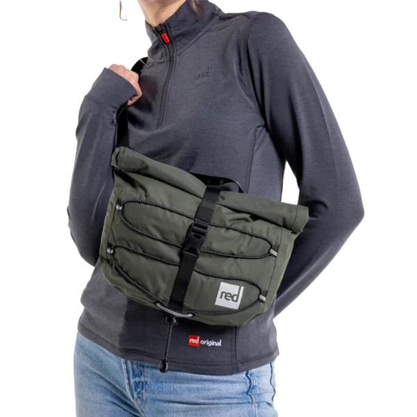 RED Lightweight Waterproof Crossbody Bag 7L